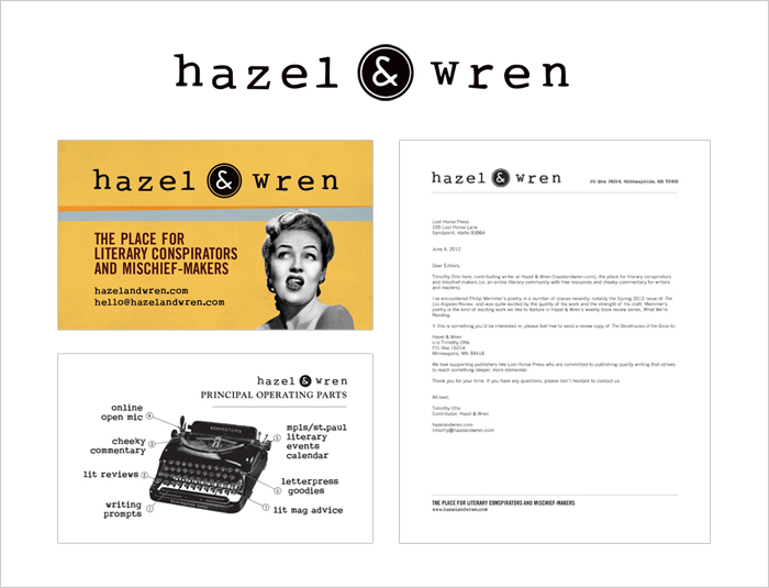 Hazel & Wren Identity
