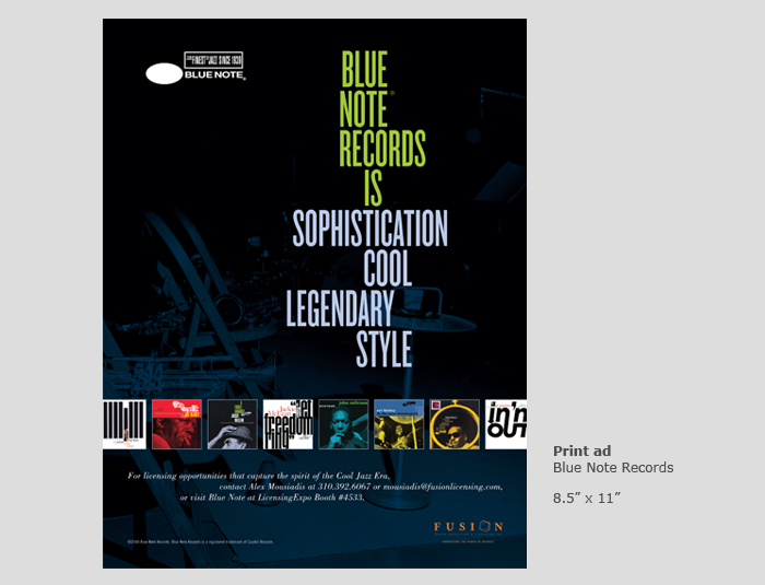 Blue Note Records Poster