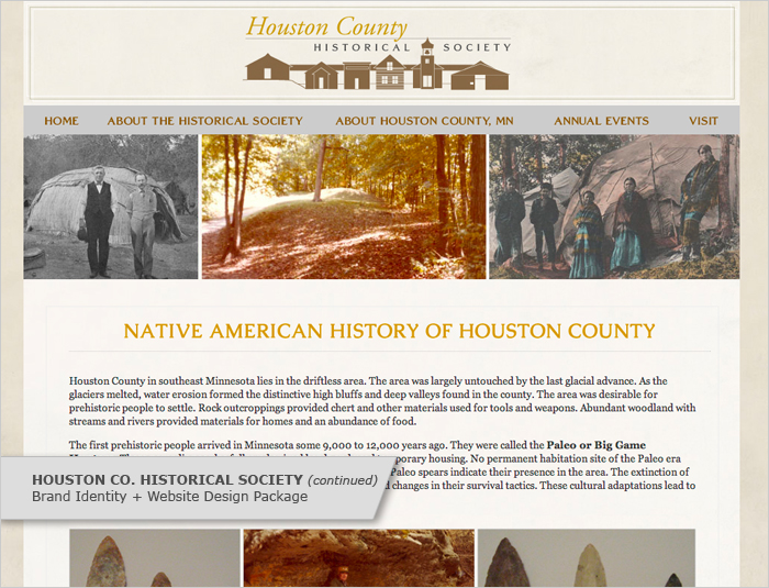 Houston County Historical Society Website
