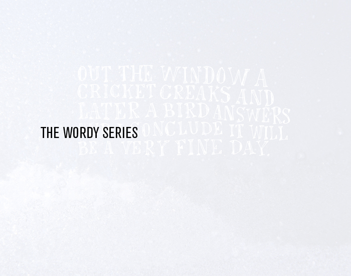 The Wordy Series